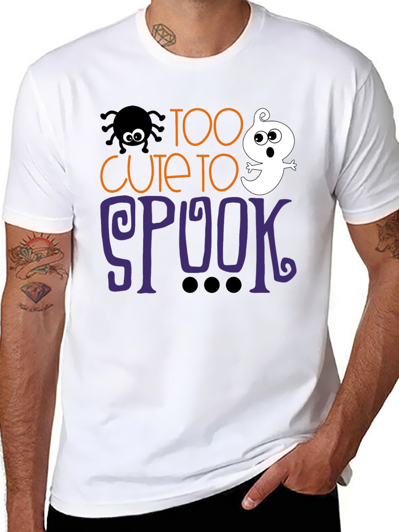 Too Cute To Spook Graphic Tee