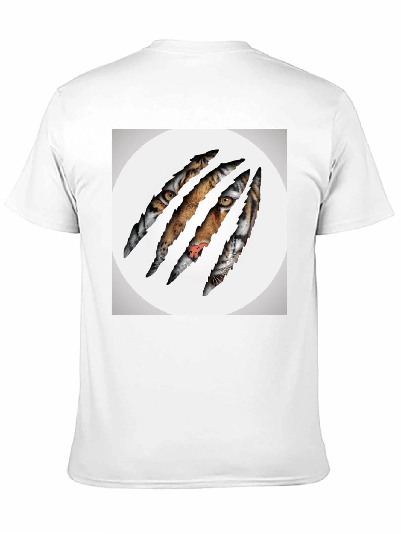 Tiger Claw Graphic Black T-Shirt