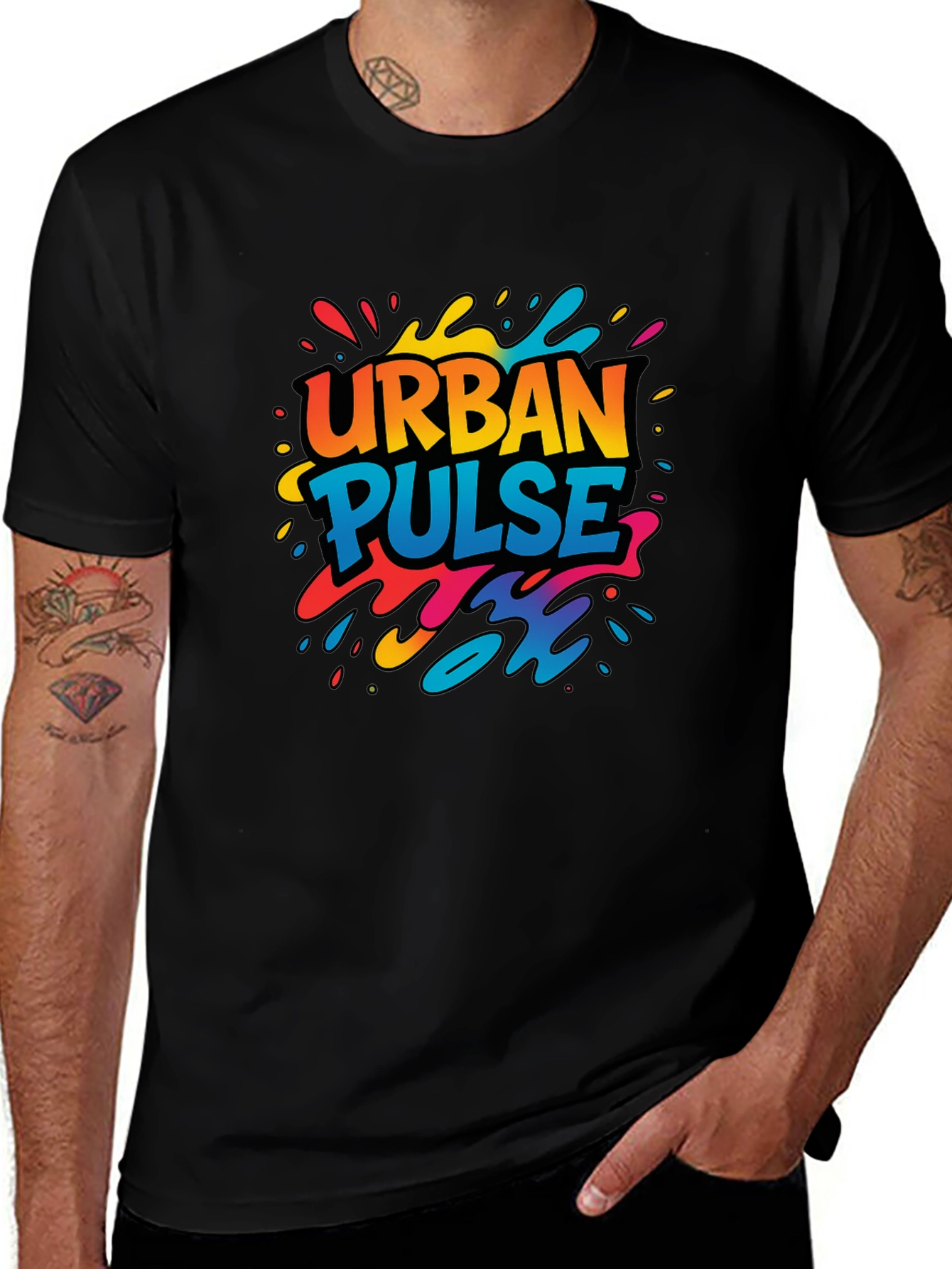 Urban Pulse Graphic T-Shirt