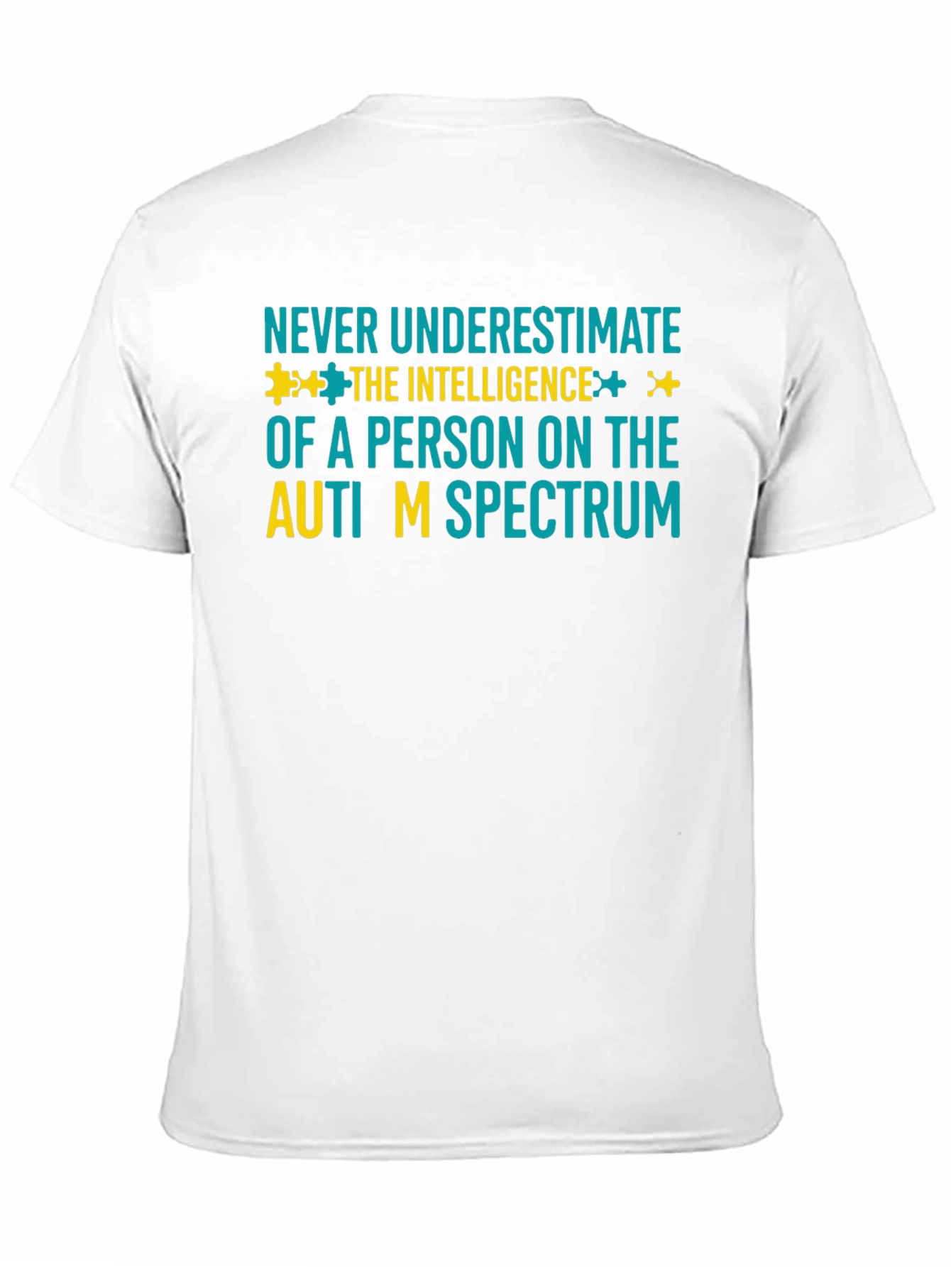 Autism Awareness T-Shirt - Never Underestimate