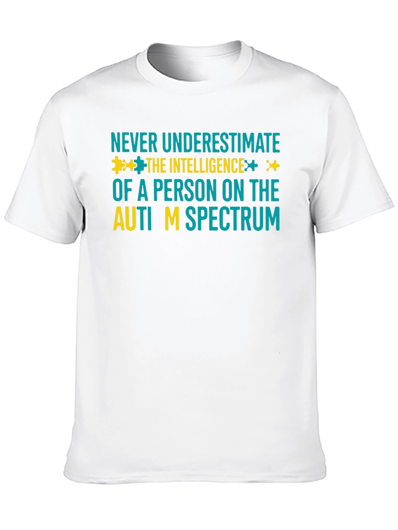 Autism Awareness T-Shirt - Never Underestimate