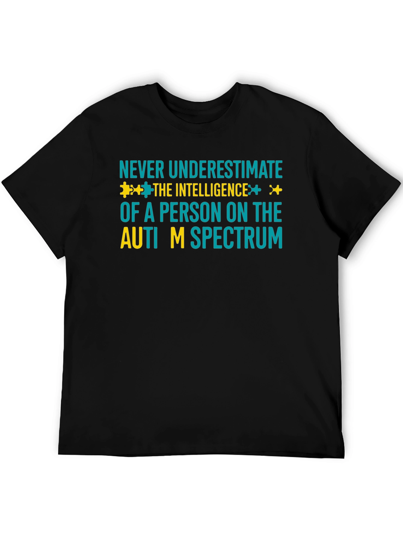 Autism Awareness T-Shirt - Never Underestimate