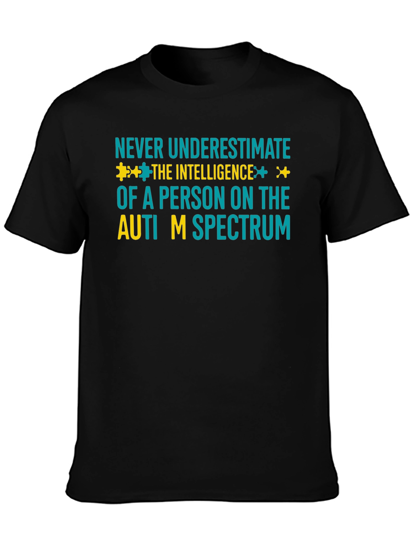 Autism Awareness T-Shirt - Never Underestimate