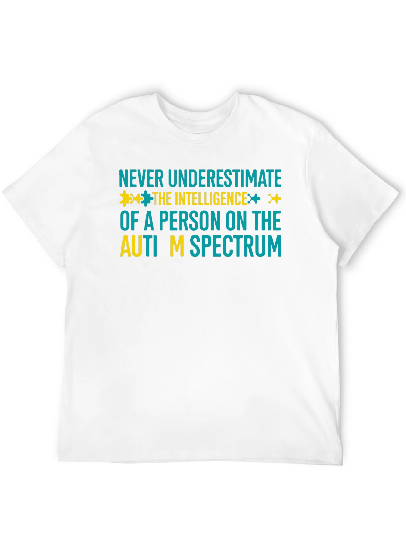 Autism Awareness T-Shirt - Never Underestimate