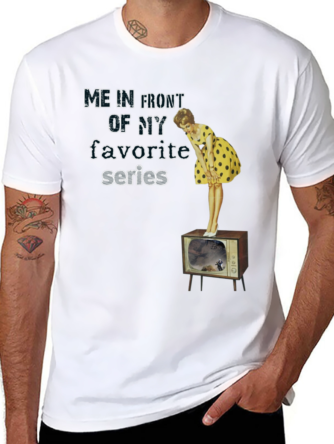 Retro TV Series Graphic Tee