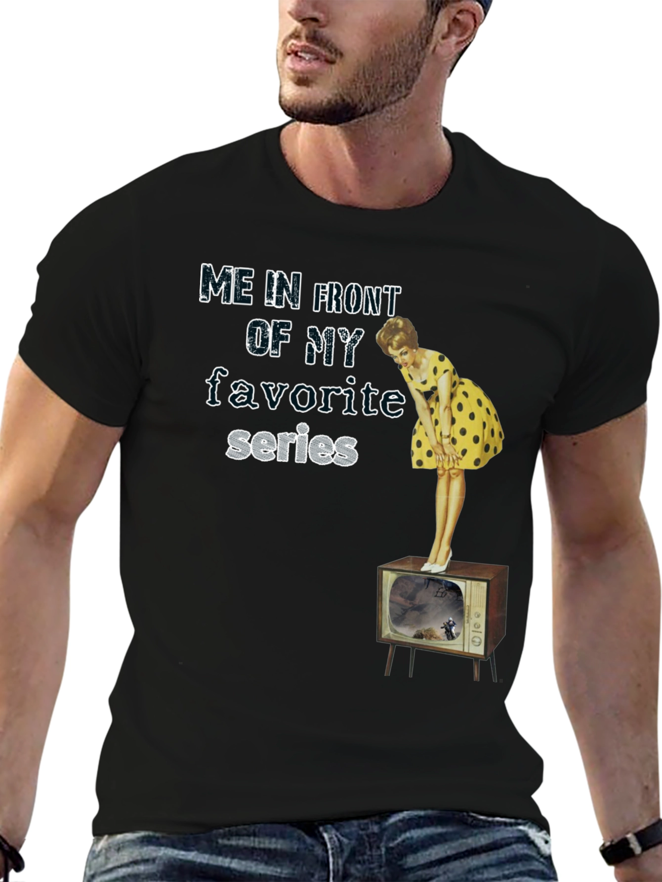 Retro TV Series Graphic Tee