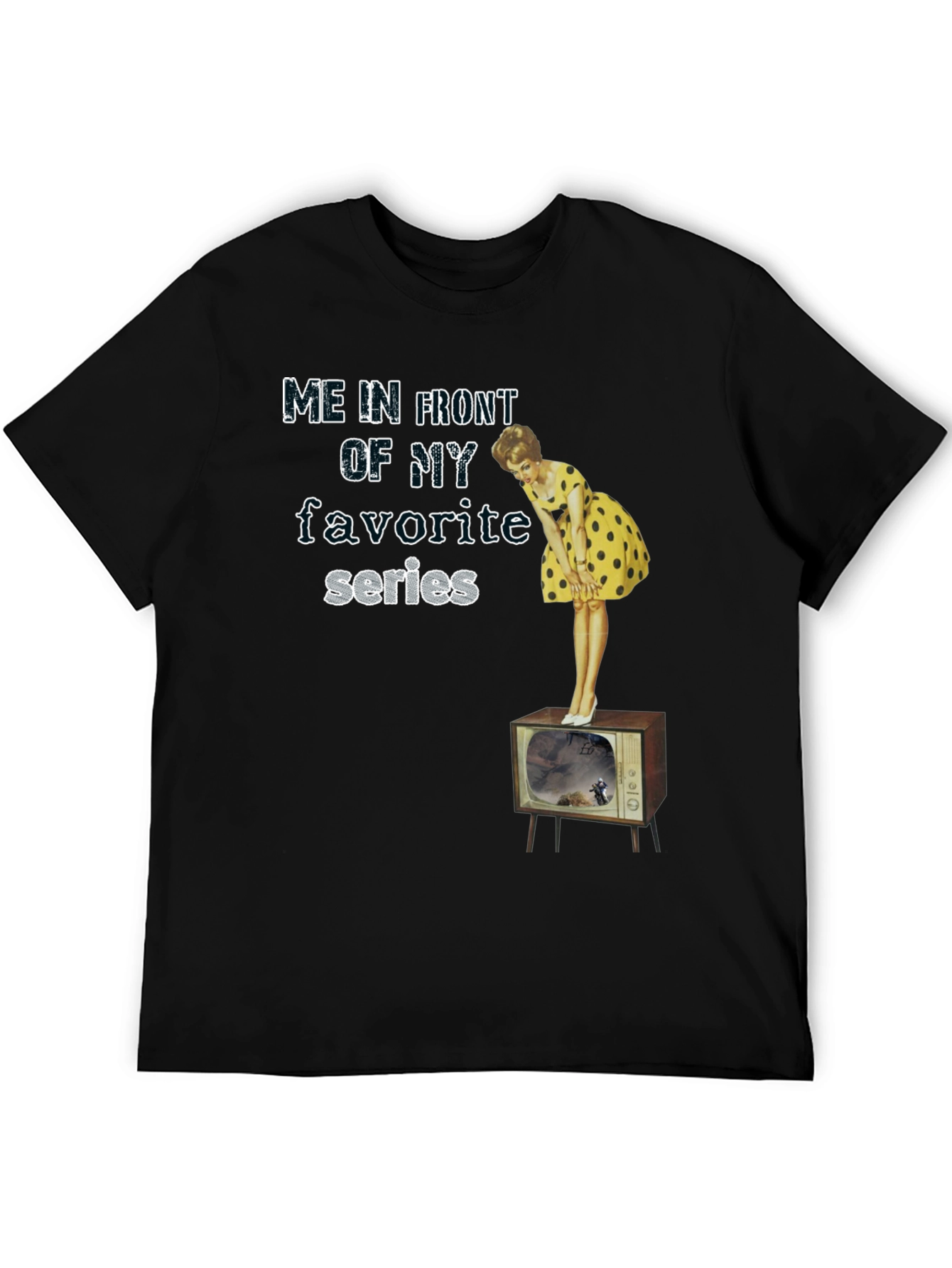 Retro TV Series Graphic Tee