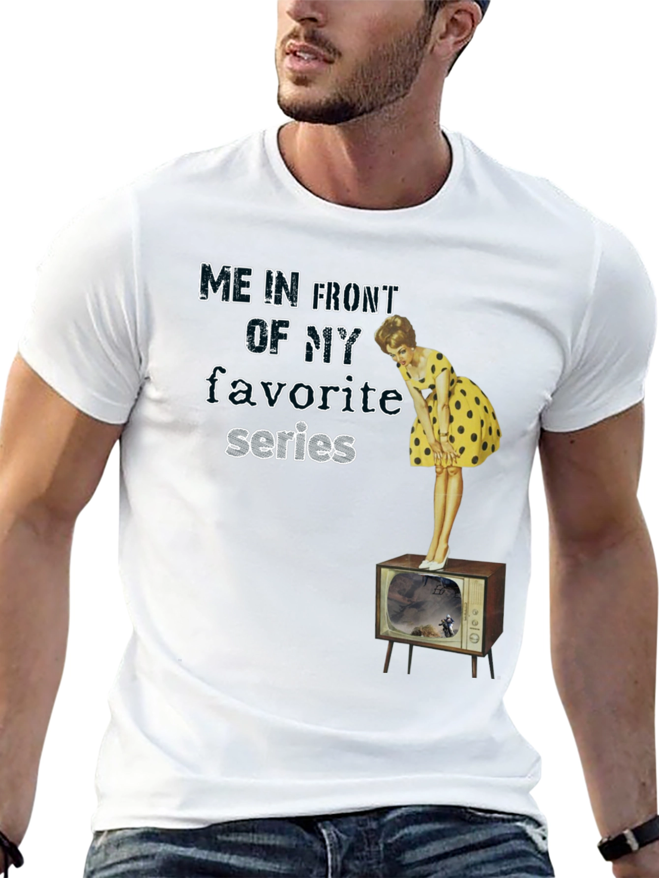 Retro TV Series Graphic Tee