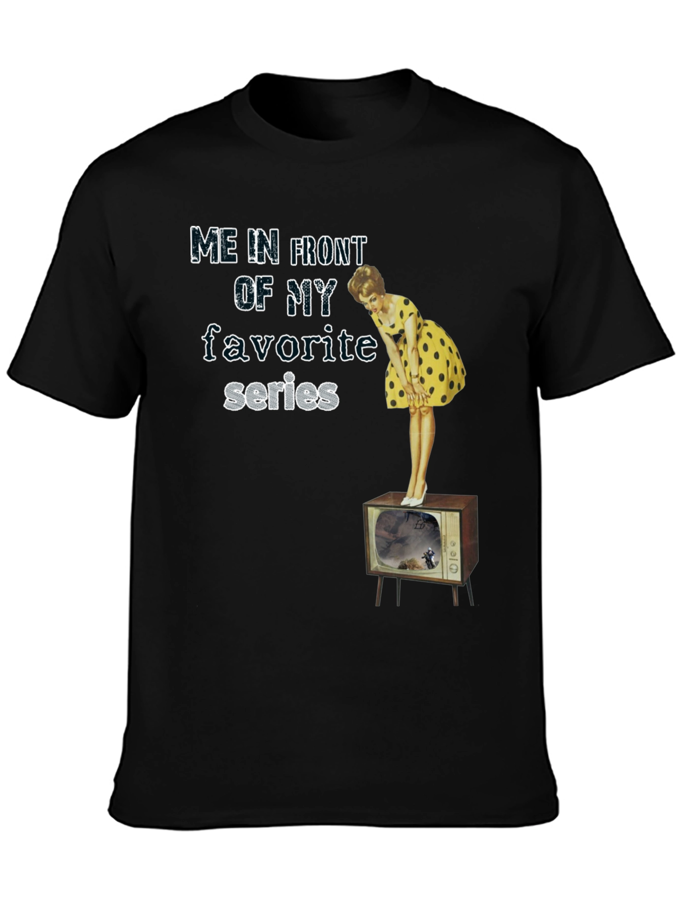 Retro TV Series Graphic Tee