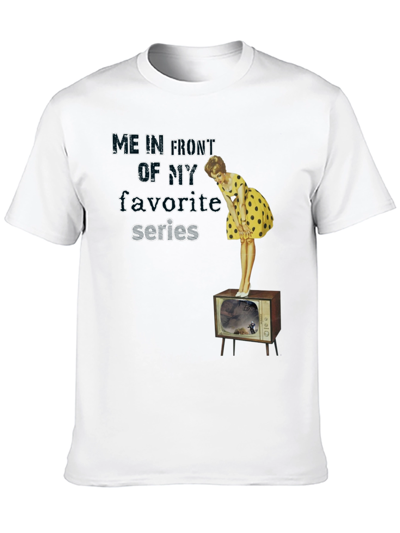 Retro TV Series Graphic Tee