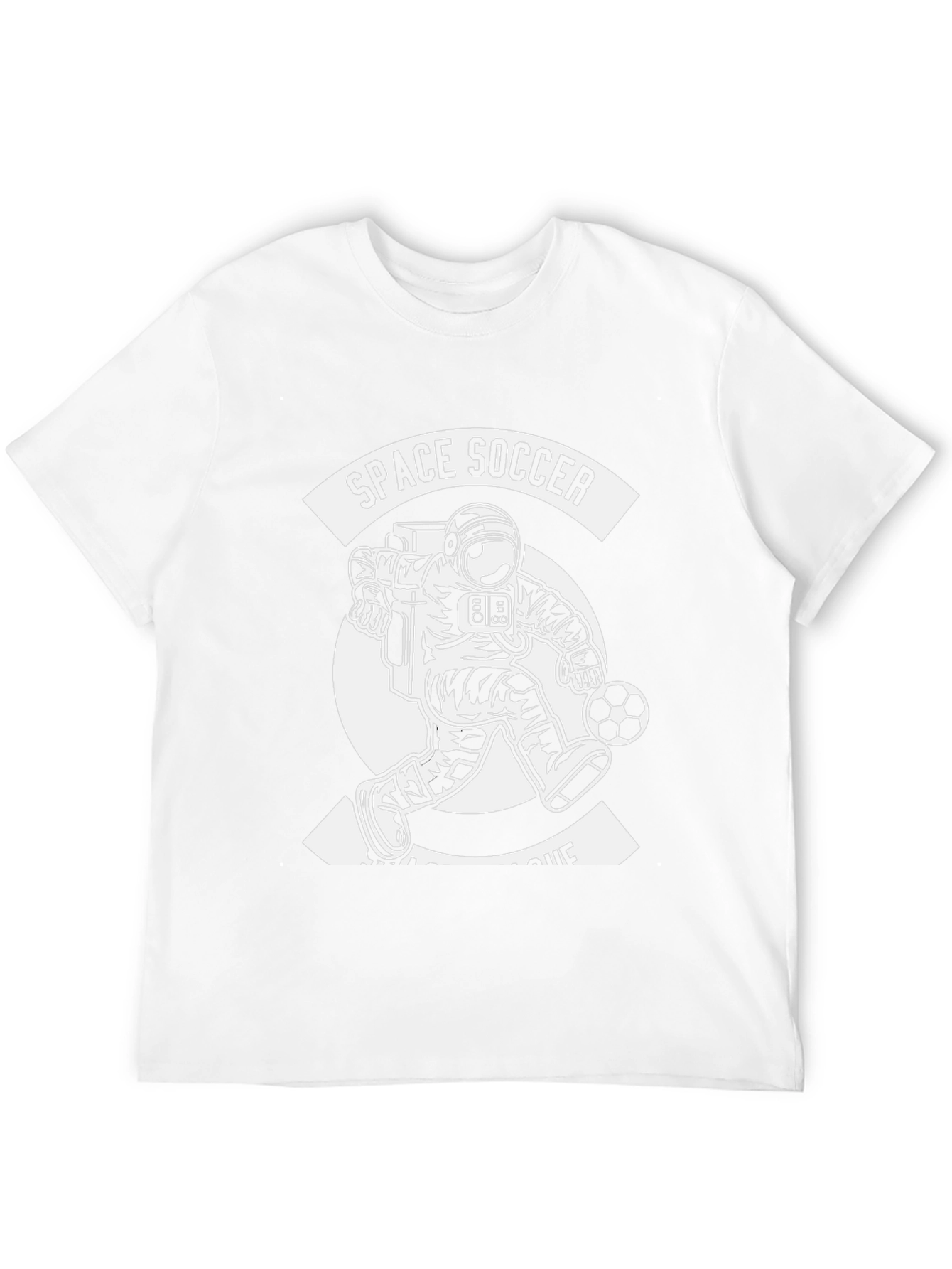 Space Soccer League Graphic T-Shirt