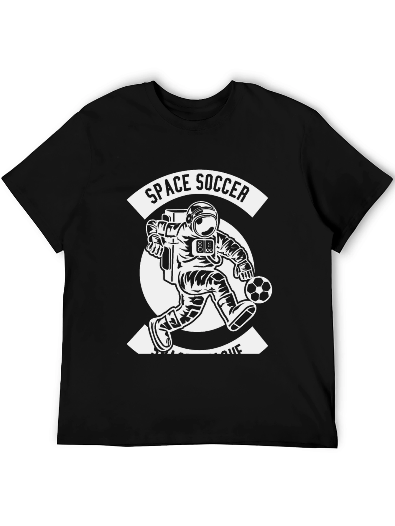 Space Soccer League Graphic T-Shirt