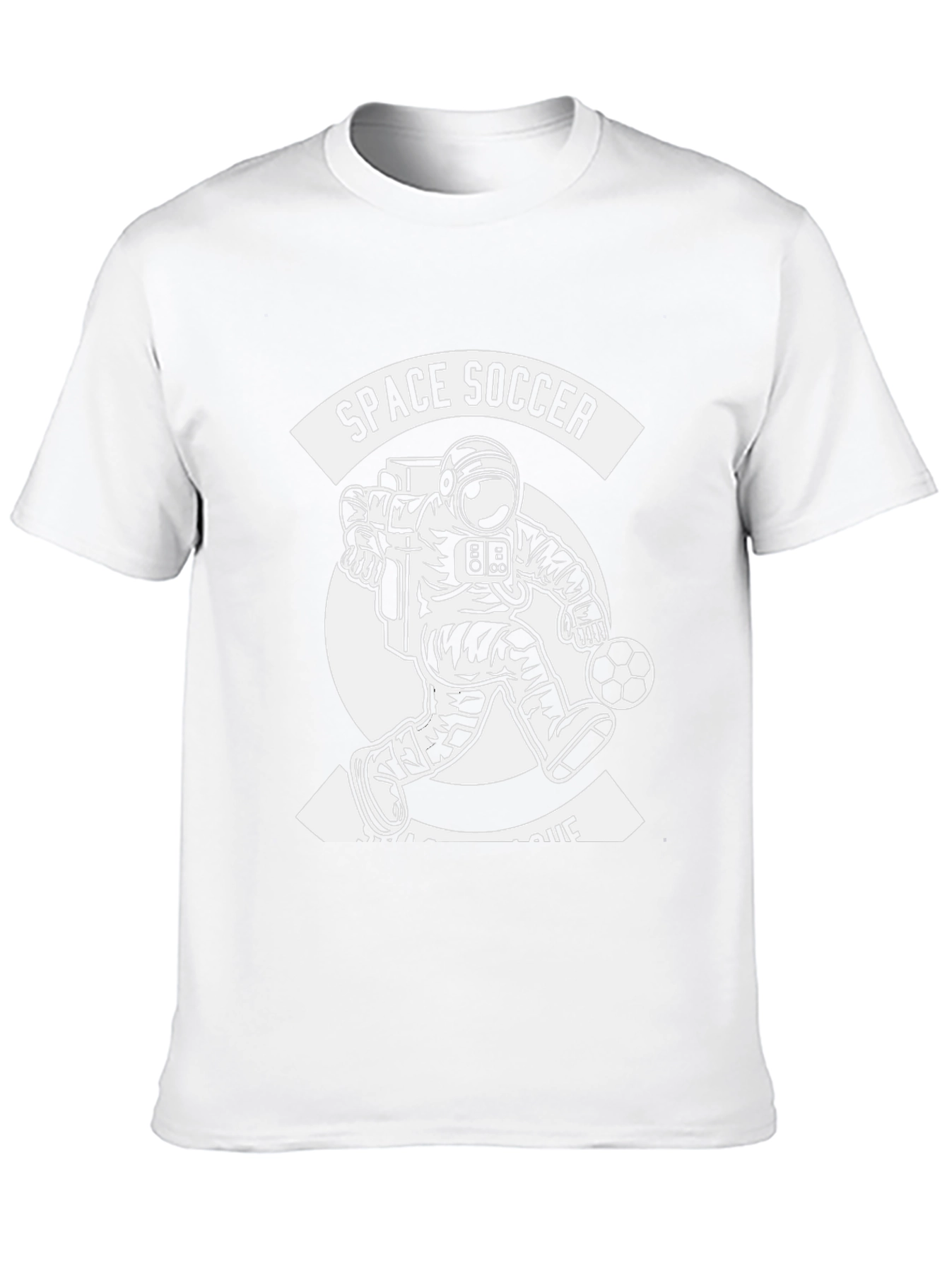 Space Soccer League Graphic T-Shirt
