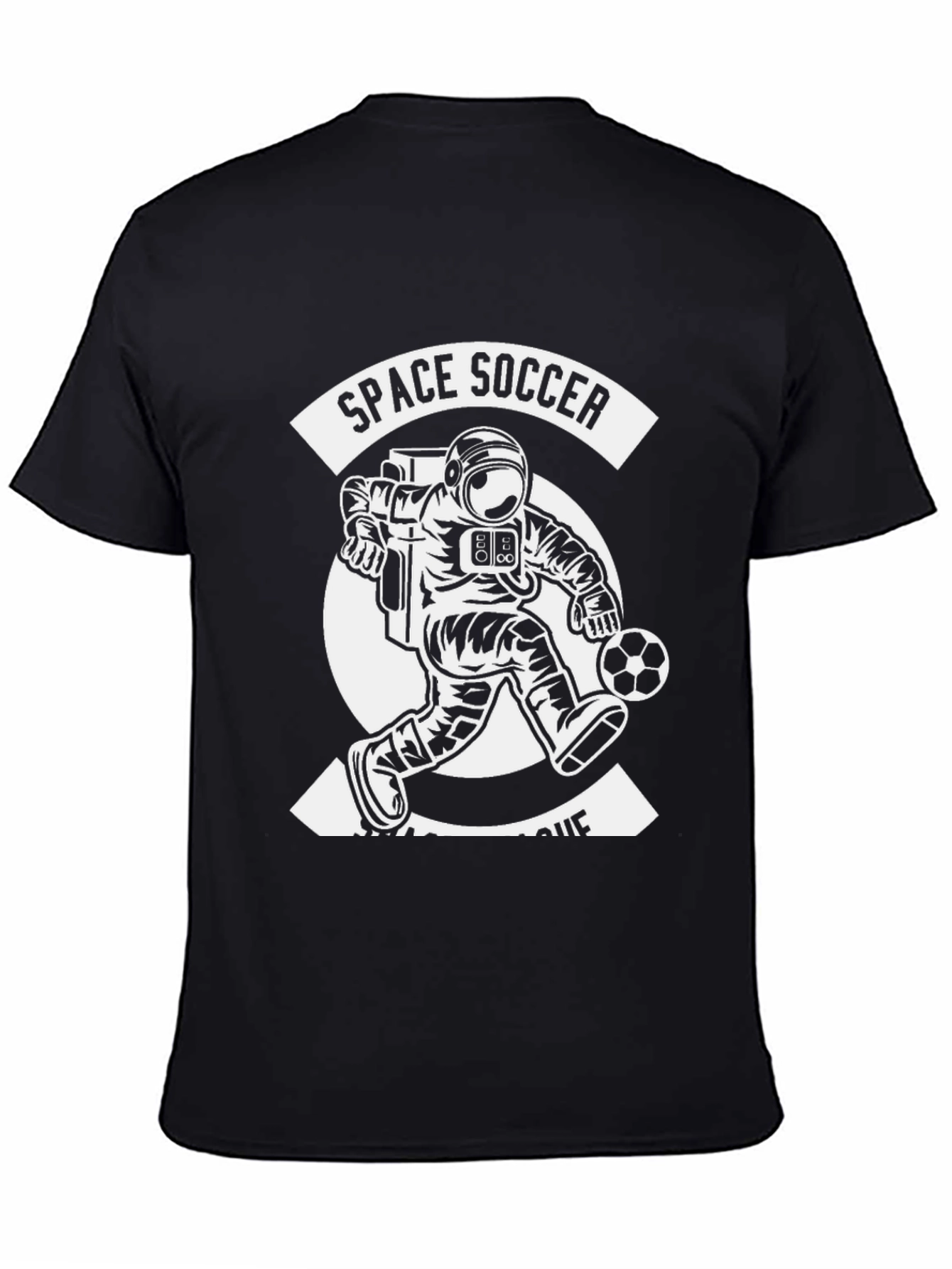Space Soccer League Graphic T-Shirt