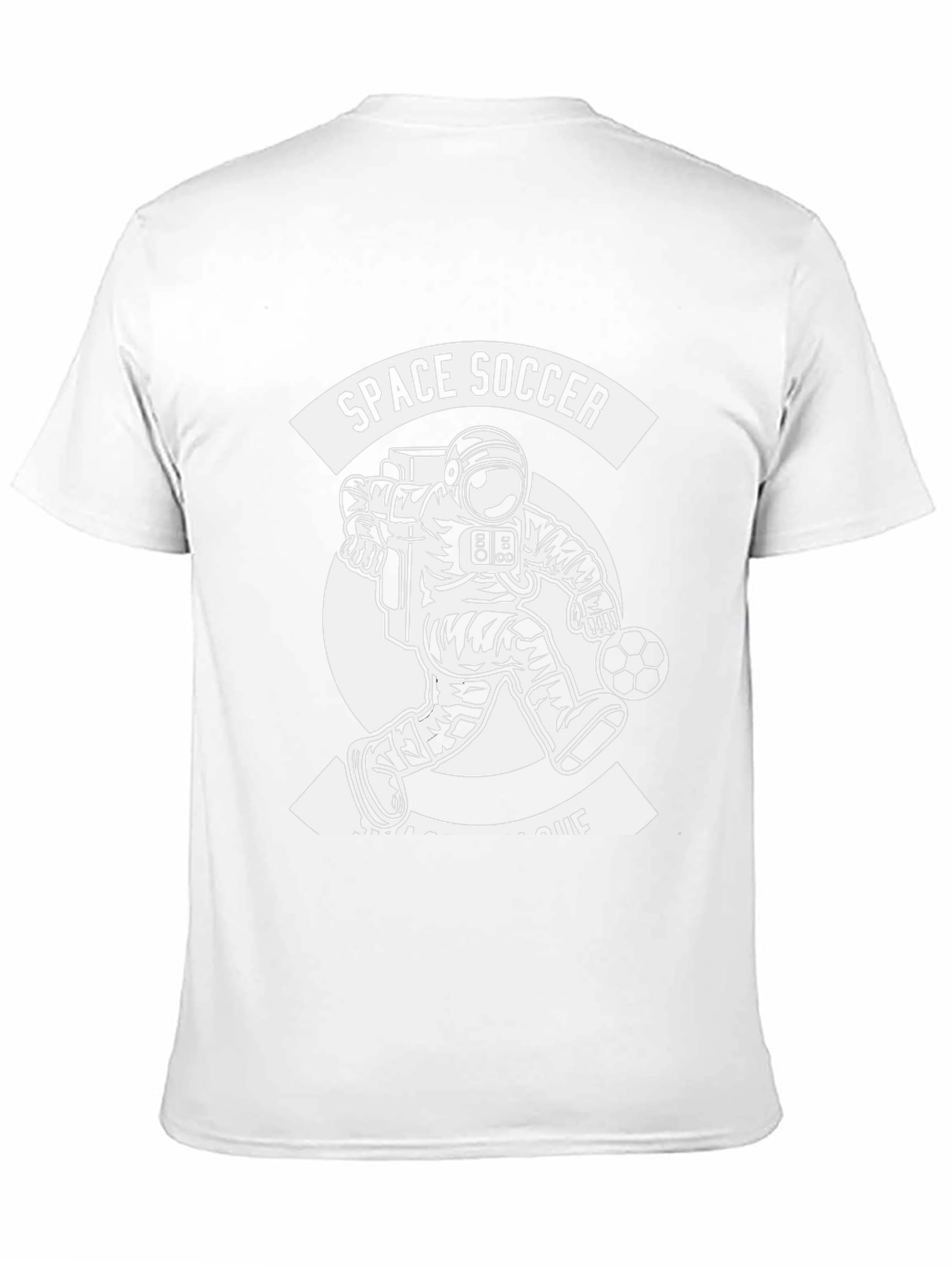 Space Soccer League Graphic T-Shirt