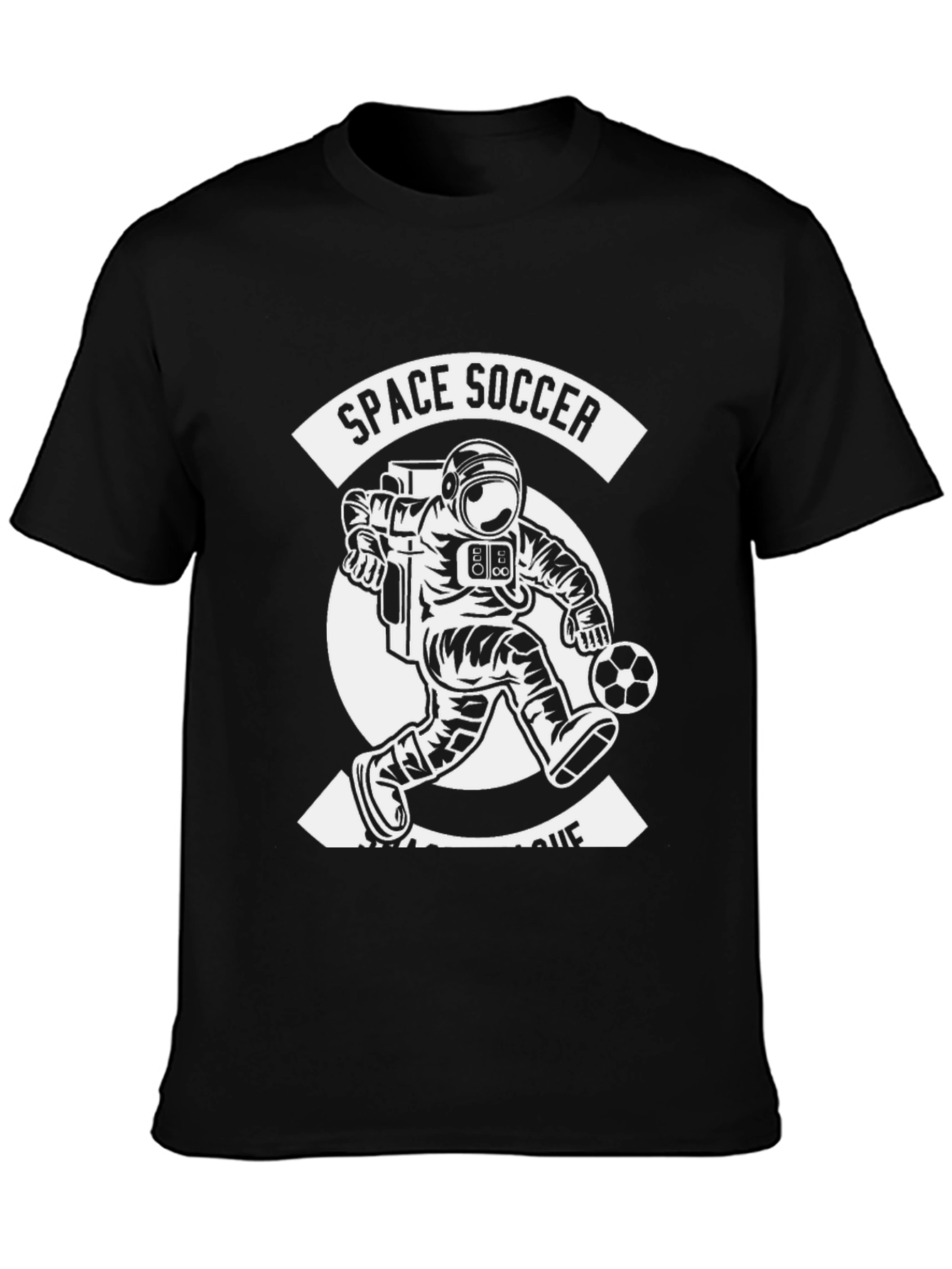 Space Soccer League Graphic T-Shirt