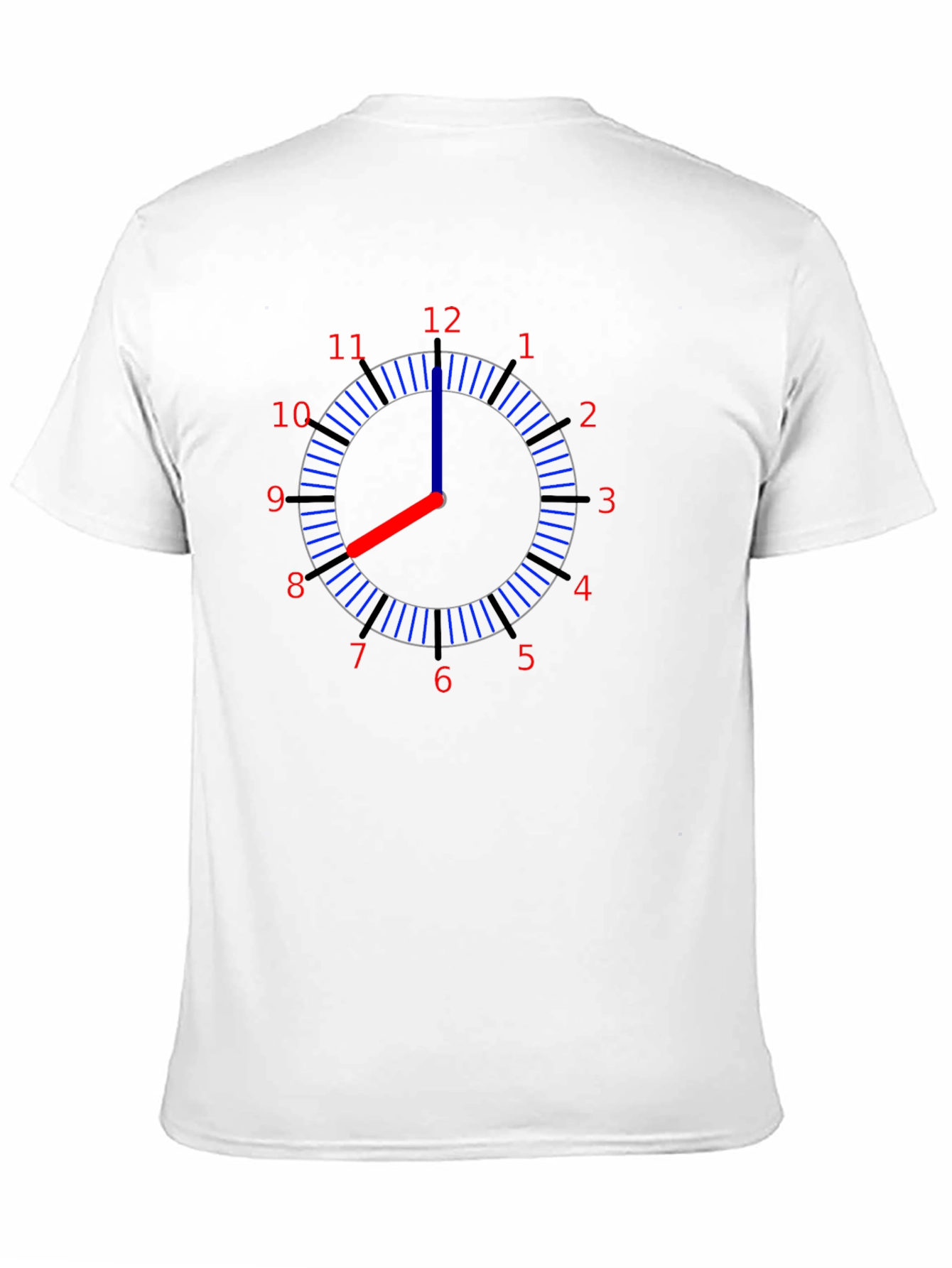 Clock Graphic Tee - Time Telling Fashion