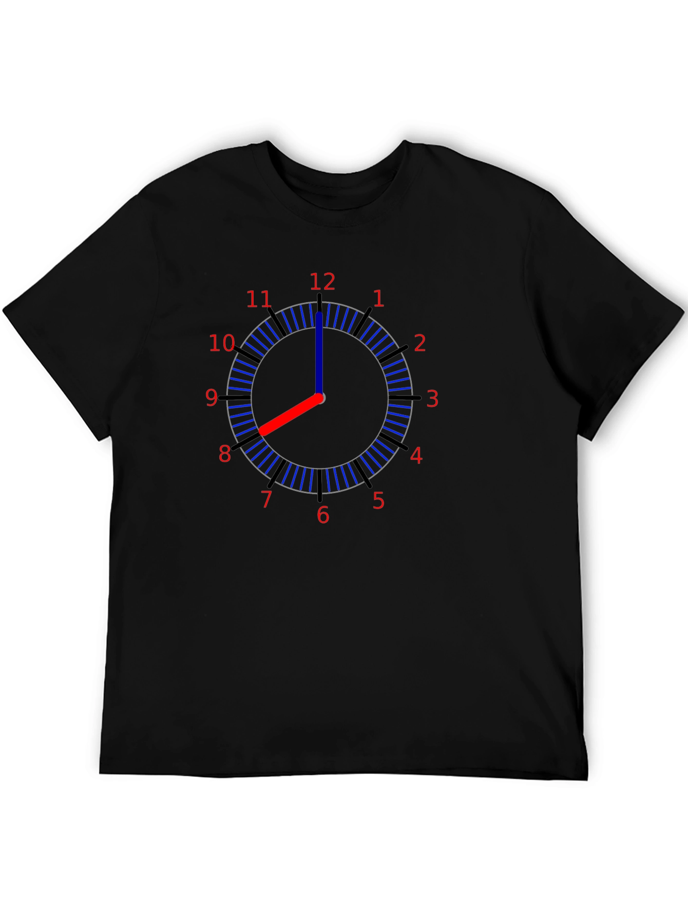 Clock Graphic Tee - Time Telling Fashion