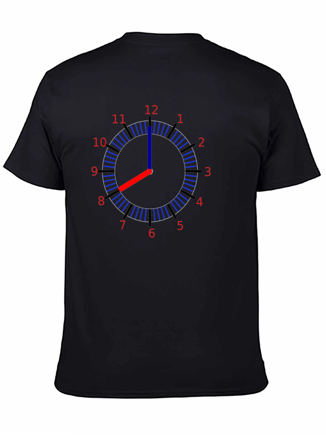 Clock Graphic Tee - Time Telling Fashion