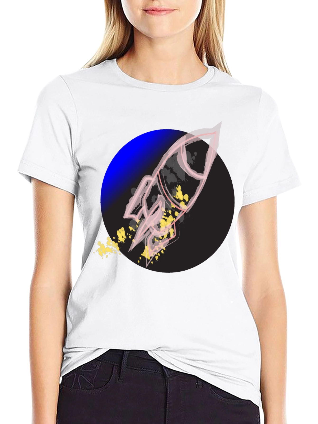 Rocket Graphic Tee - Bold Style Comfortable Fit