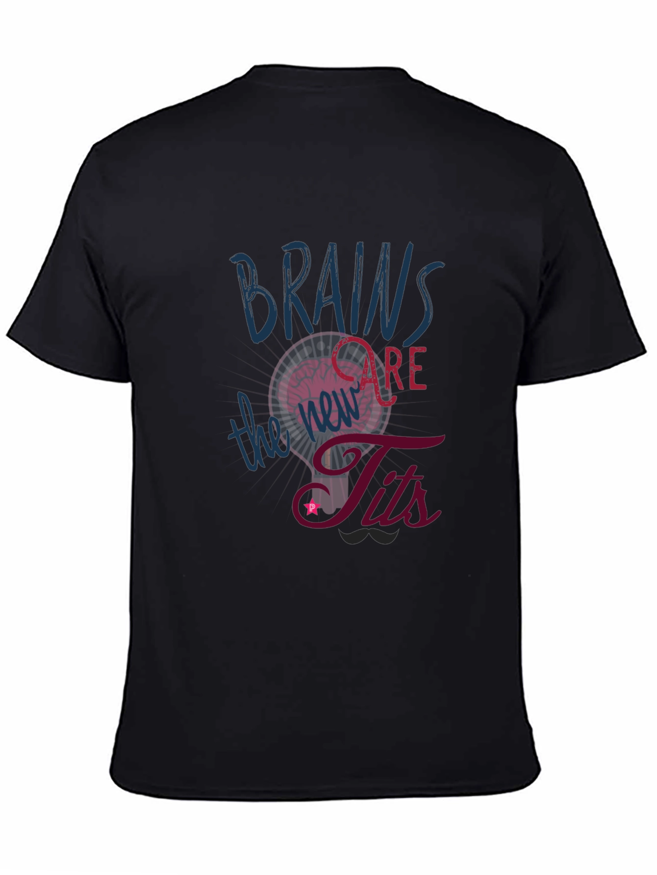 Brains Are The Tits Graphic Tee
