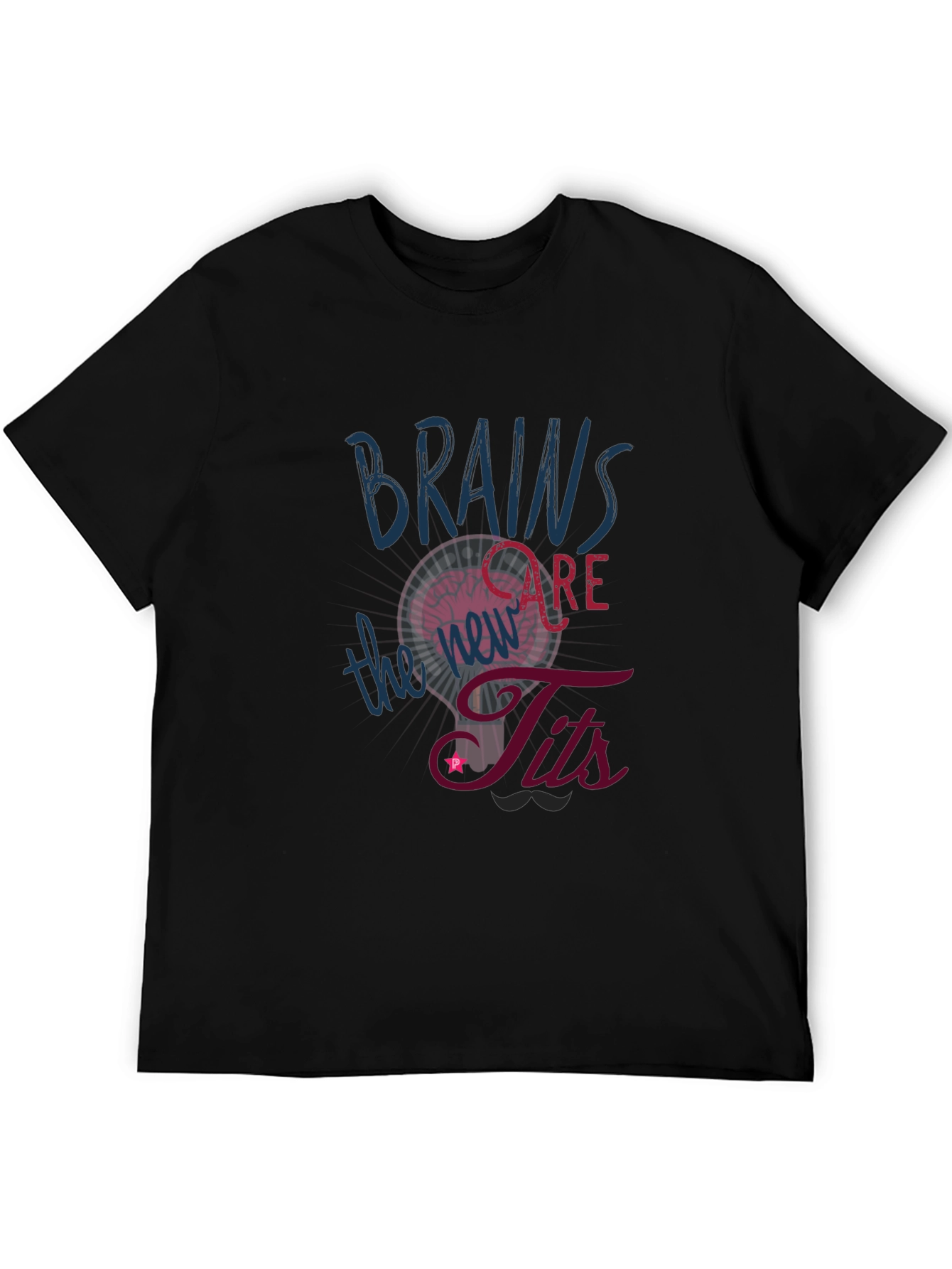 Brains Are The Tits Graphic Tee