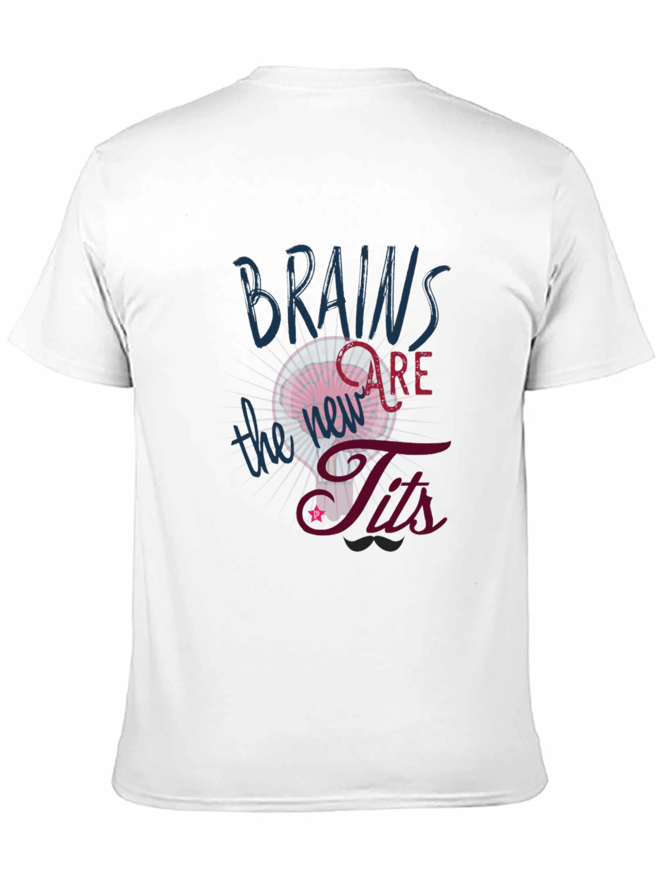 Brains Are The Tits Graphic Tee