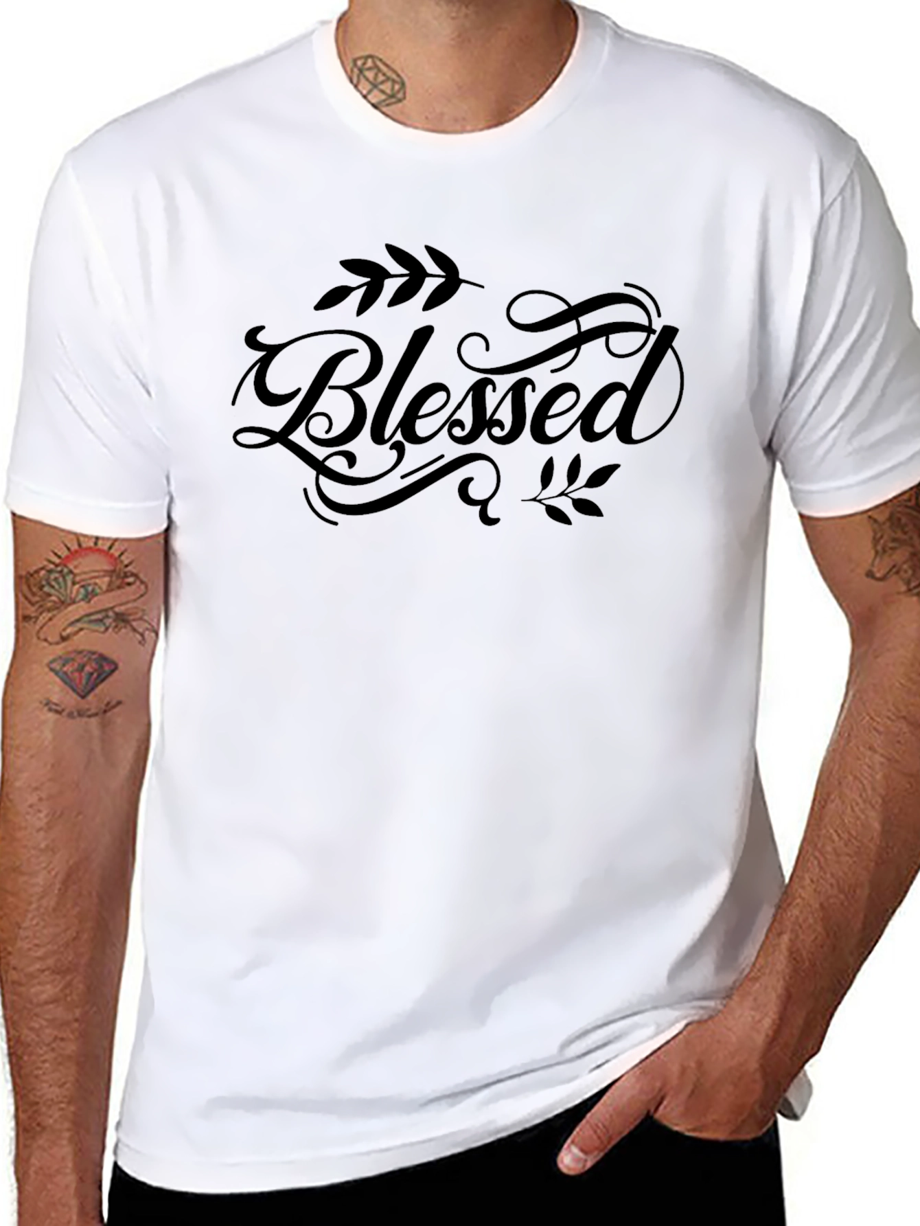 Blessed Graphic Print T-Shirt - Unisex