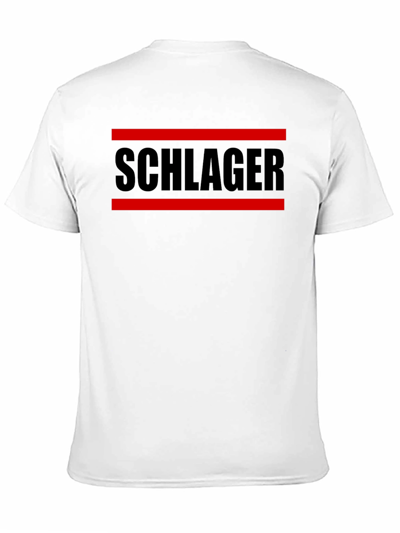 Schlager T-Shirt - Black Graphic Tee