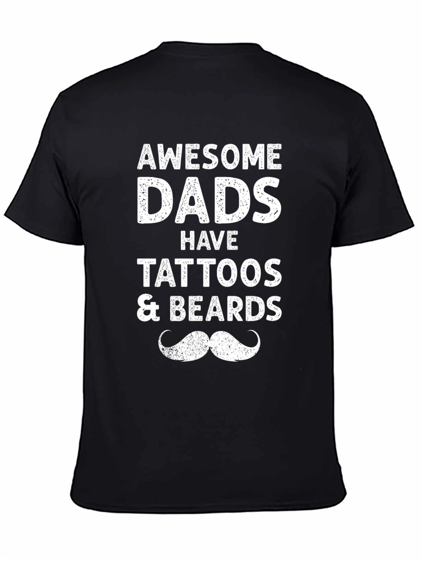Awesome Dads Tattoos & Beards Graphic Tee