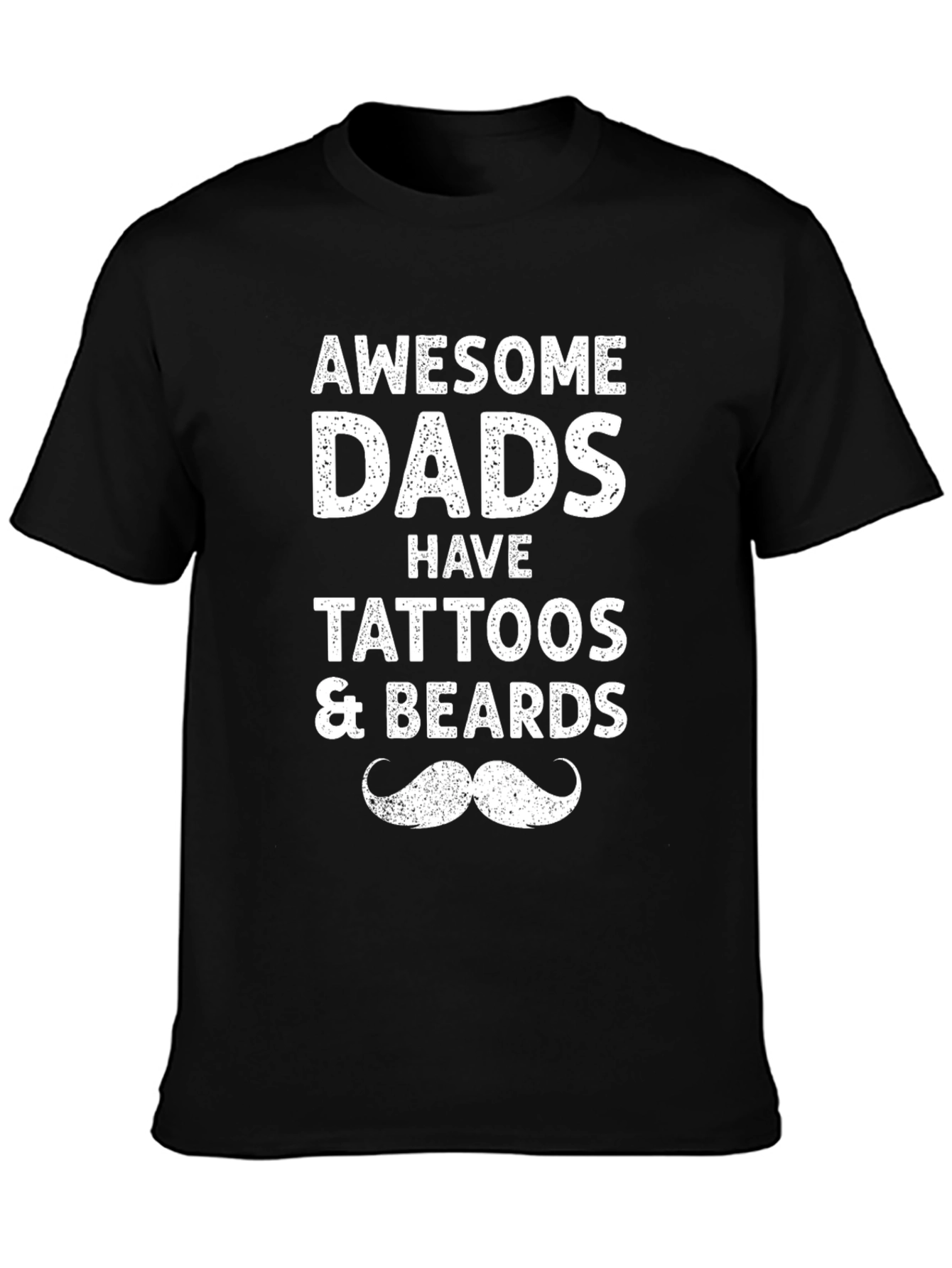 Awesome Dads Tattoos & Beards Graphic Tee
