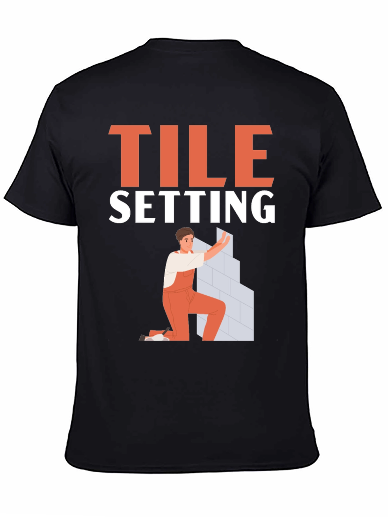 Tile Setter T-Shirt - Construction Worker Gift