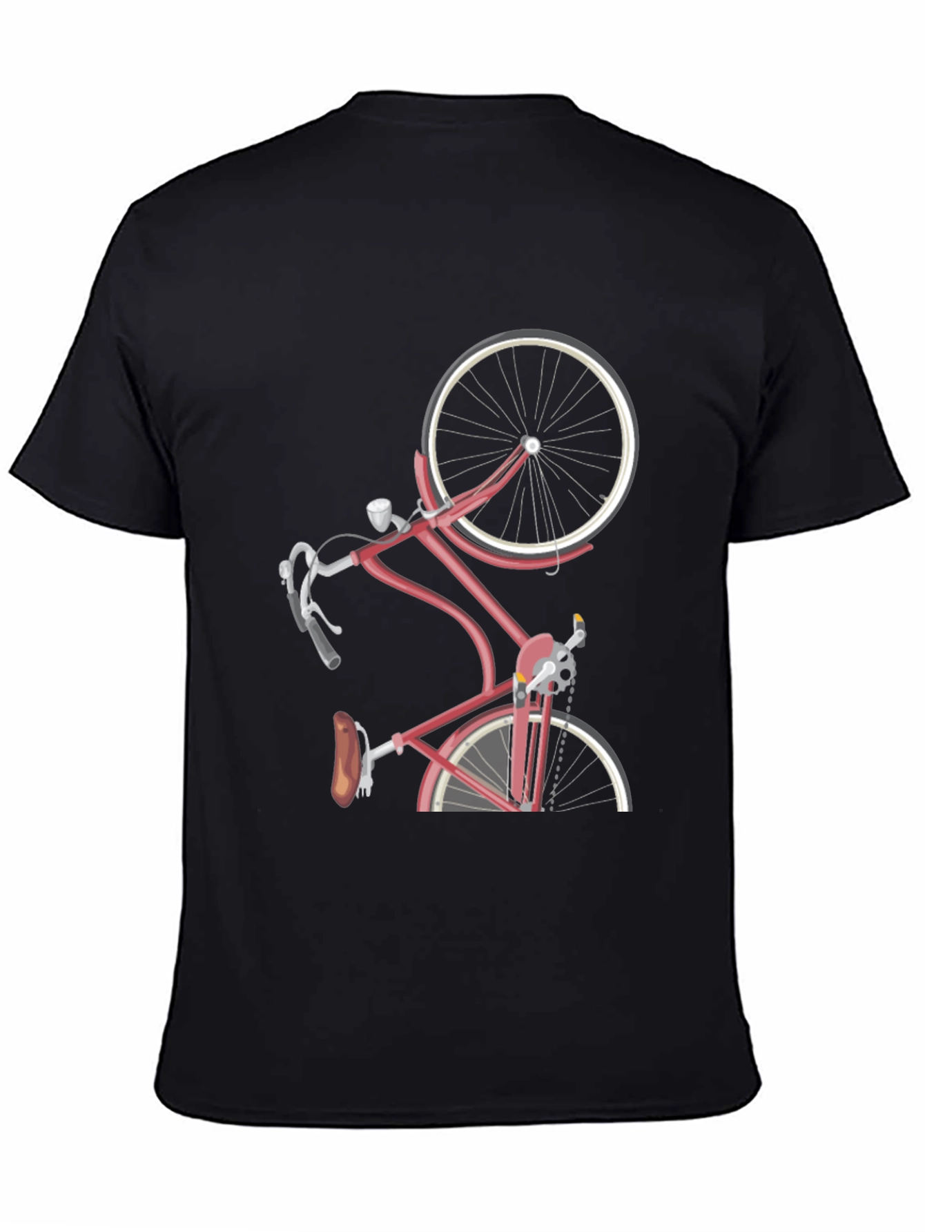 Stylish Bicycle Graphic T-Shirt - Unique Design