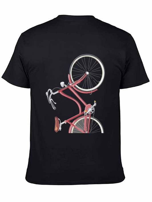 Stylish Bicycle Graphic T-Shirt - Unique Design
