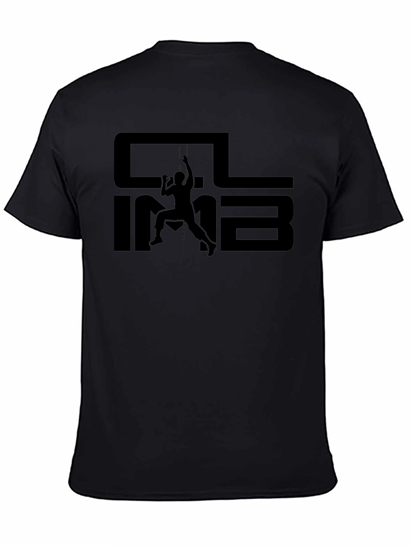 Climb Graphic T-Shirt - Black