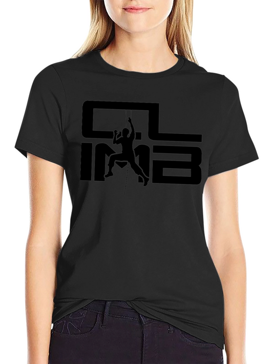 Climb Graphic T-Shirt - Black