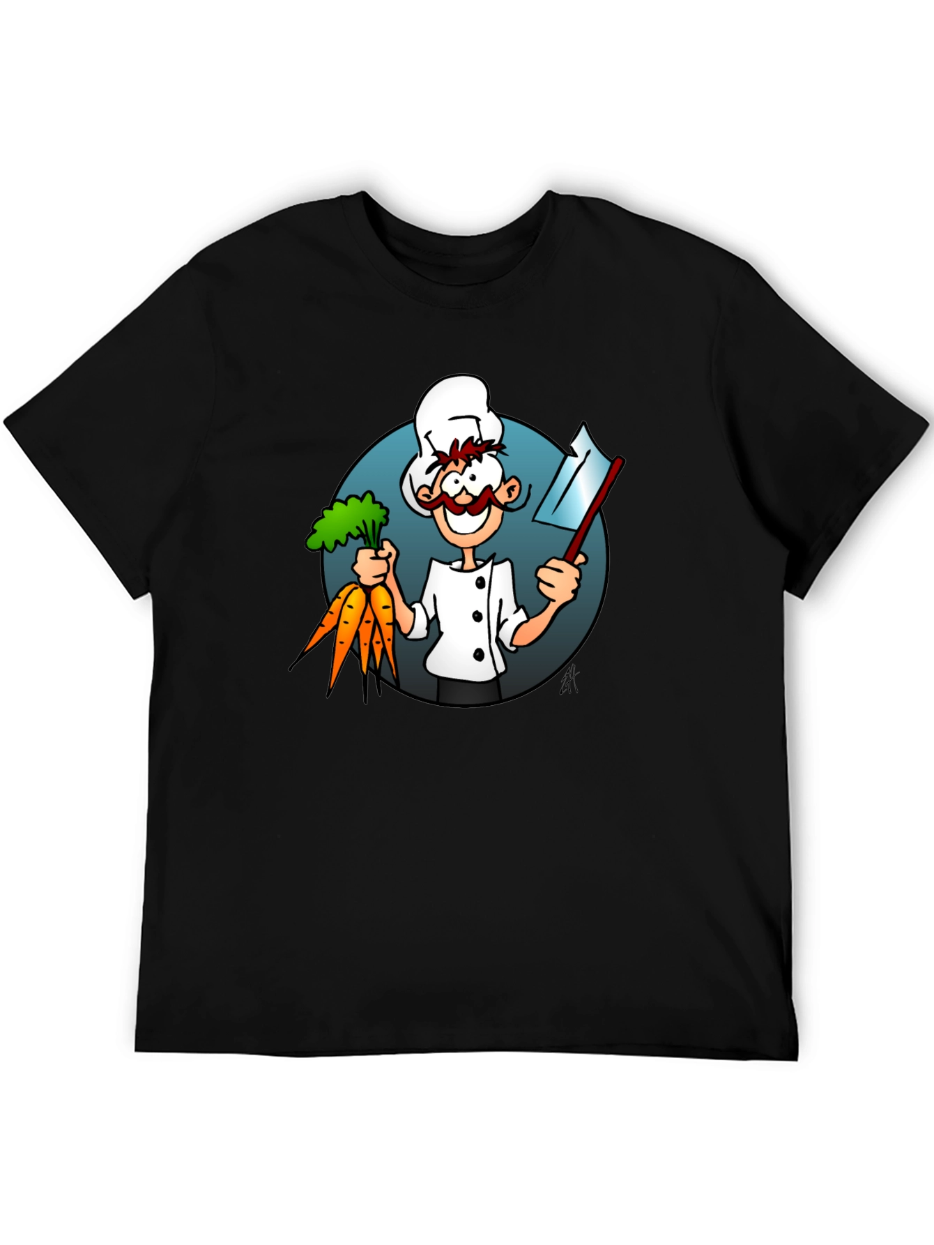 Cartoon Chef Graphic Tee