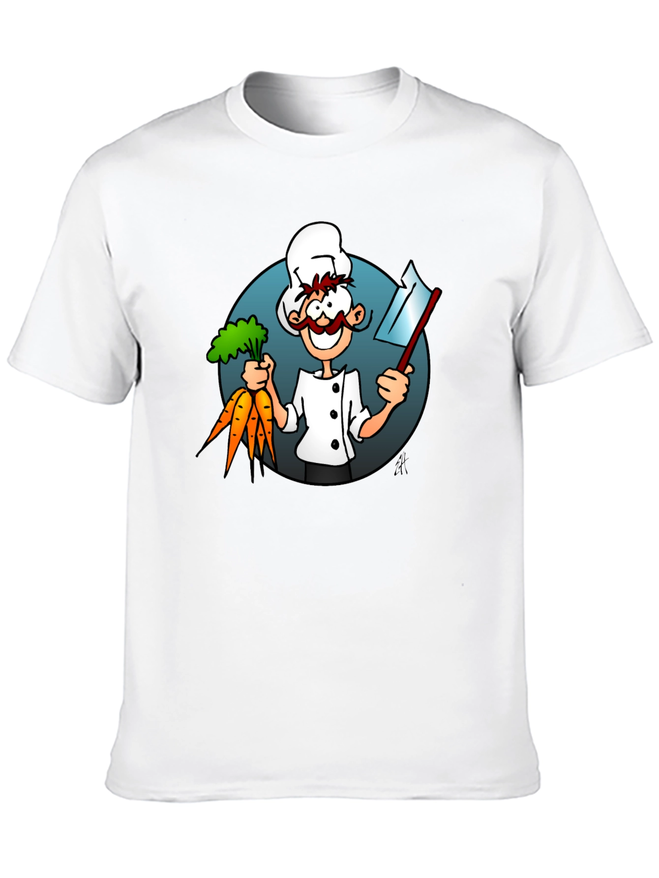 Cartoon Chef Graphic Tee