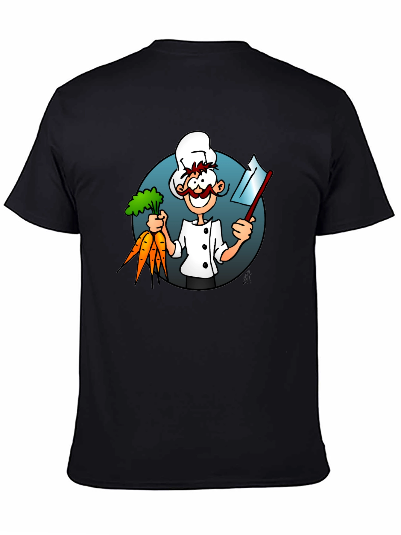 Cartoon Chef Graphic Tee