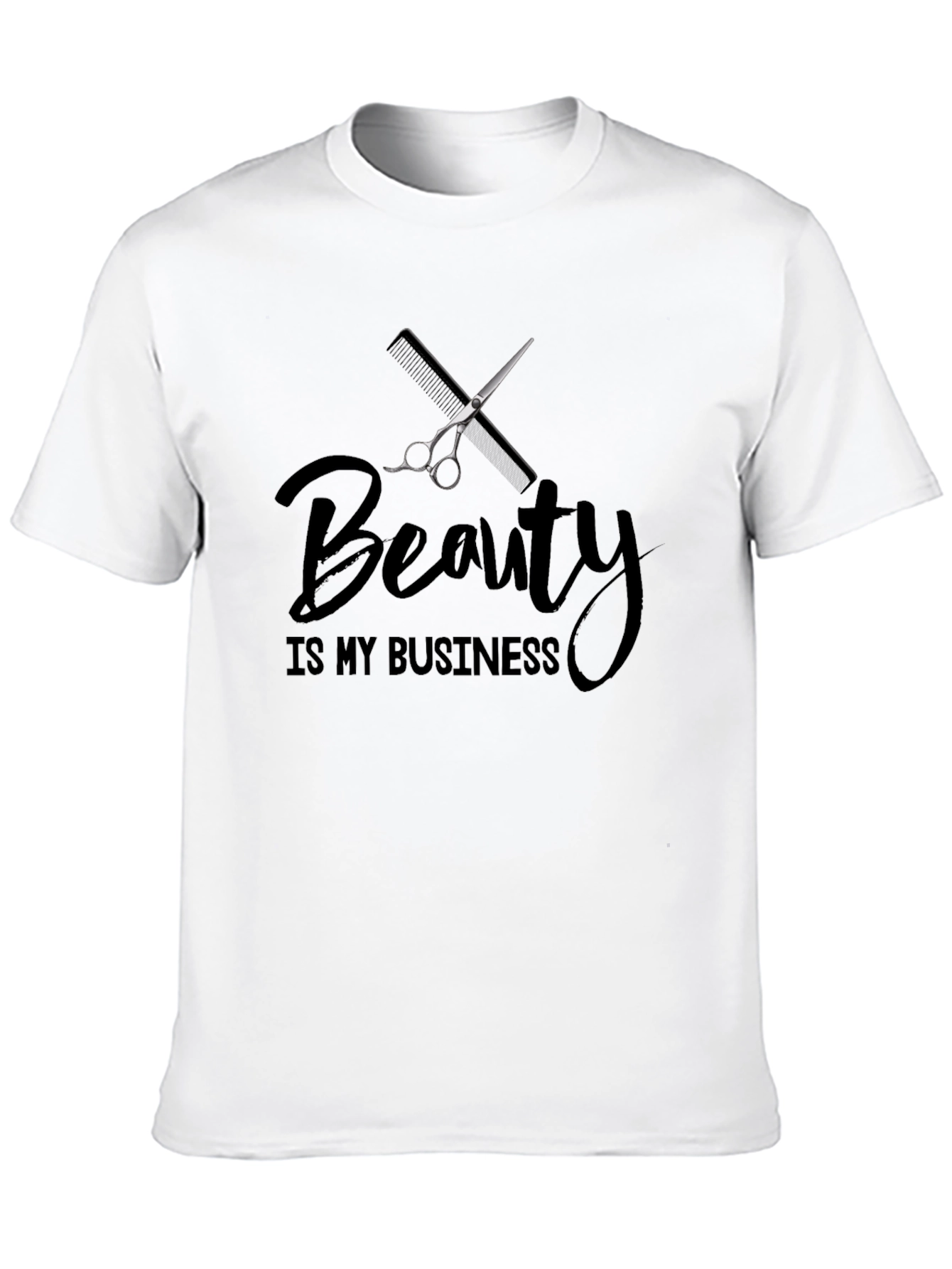 Beauty Is My Business T-Shirt - Stylish Salon Apparel