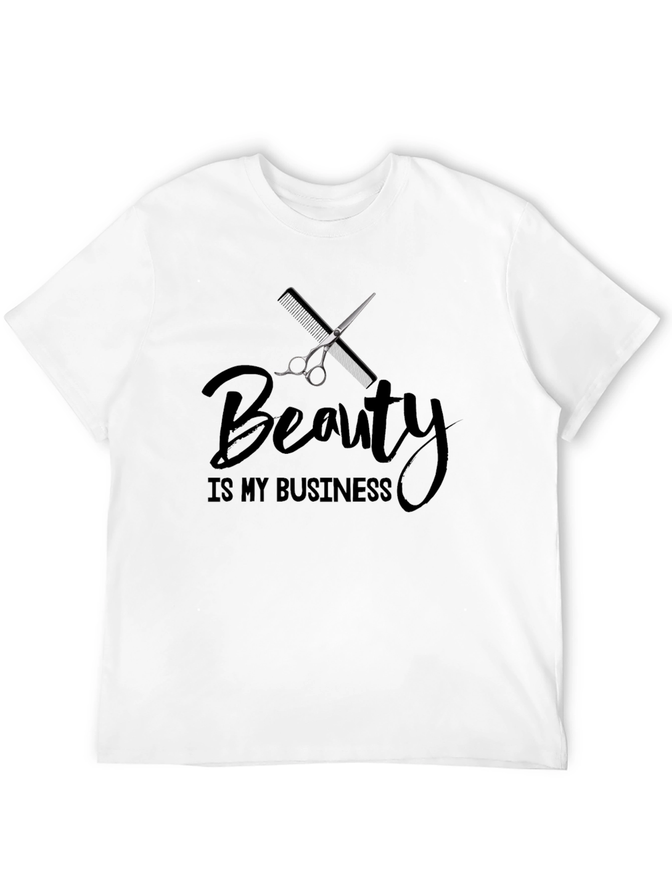 Beauty Is My Business T-Shirt - Stylish Salon Apparel