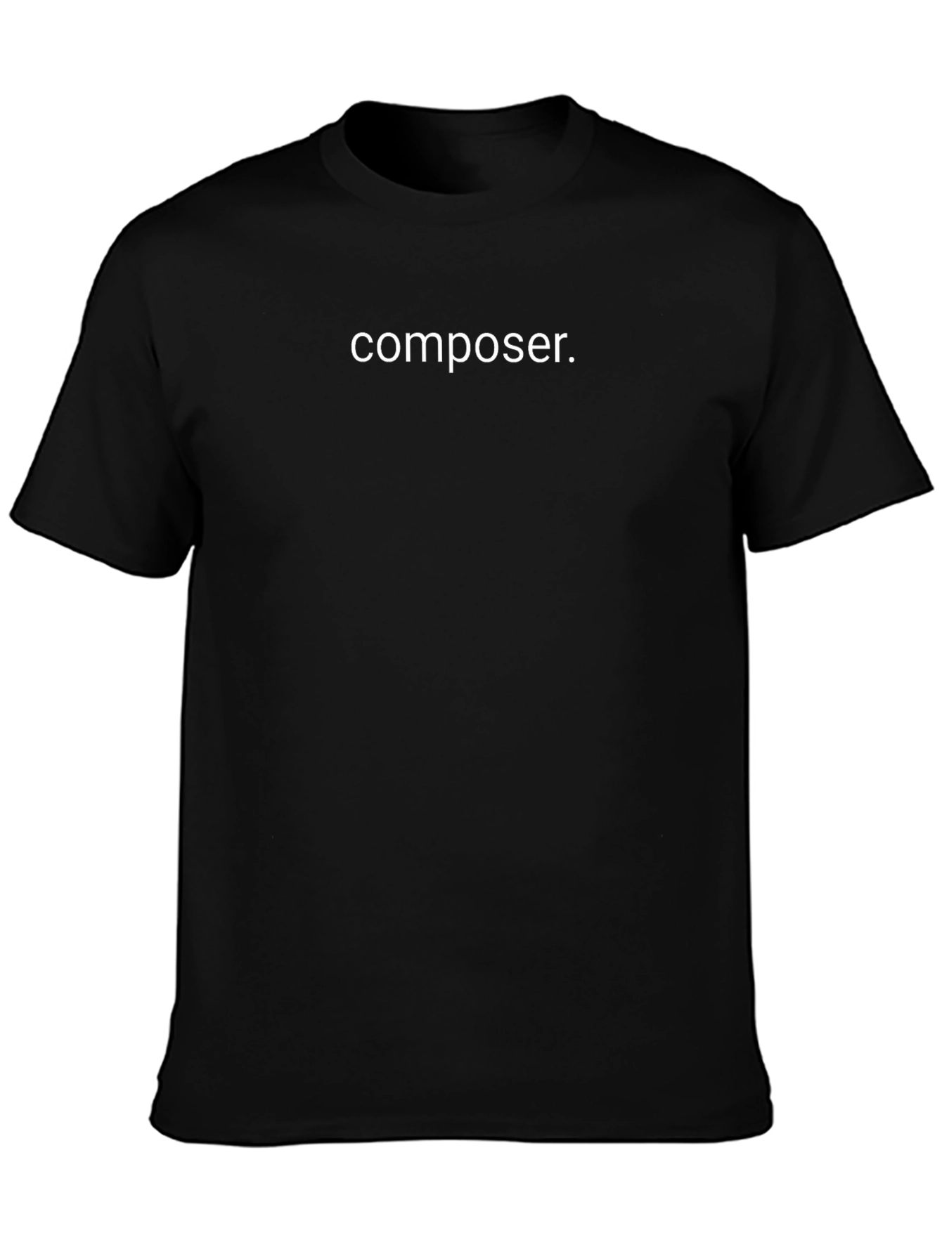 Composer T-Shirt - Minimalist Design