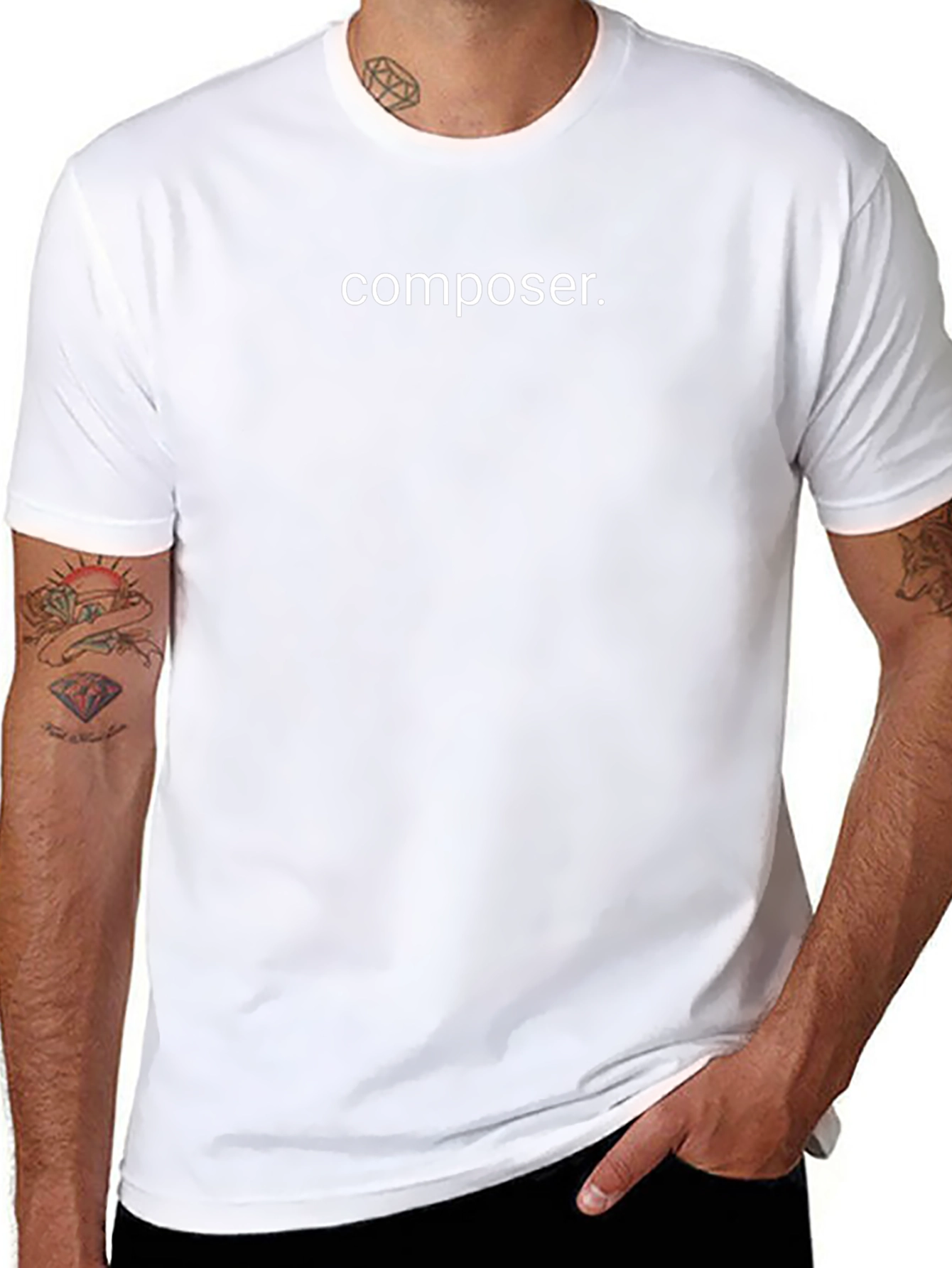 Composer T-Shirt - Minimalist Design