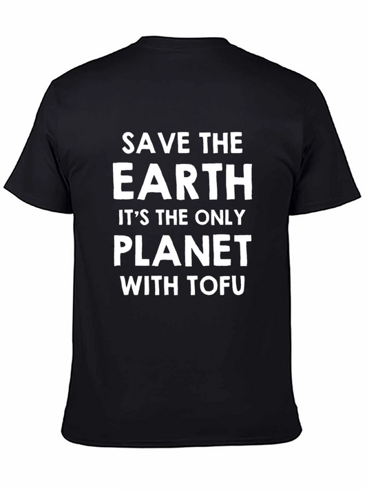 Save the Earth Tofu Graphic Tee