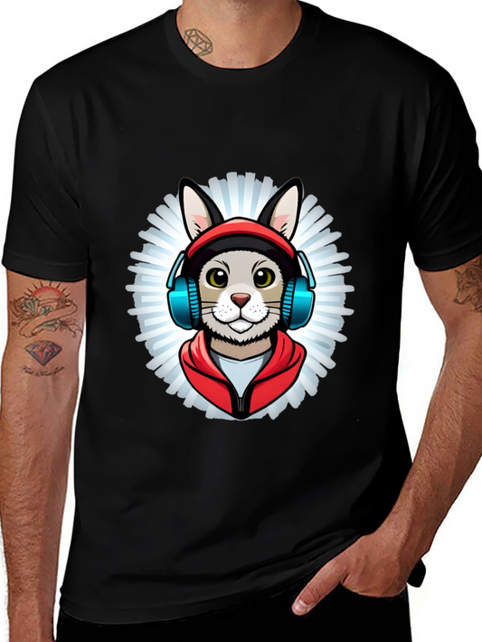 Cool Cat DJ T-Shirt