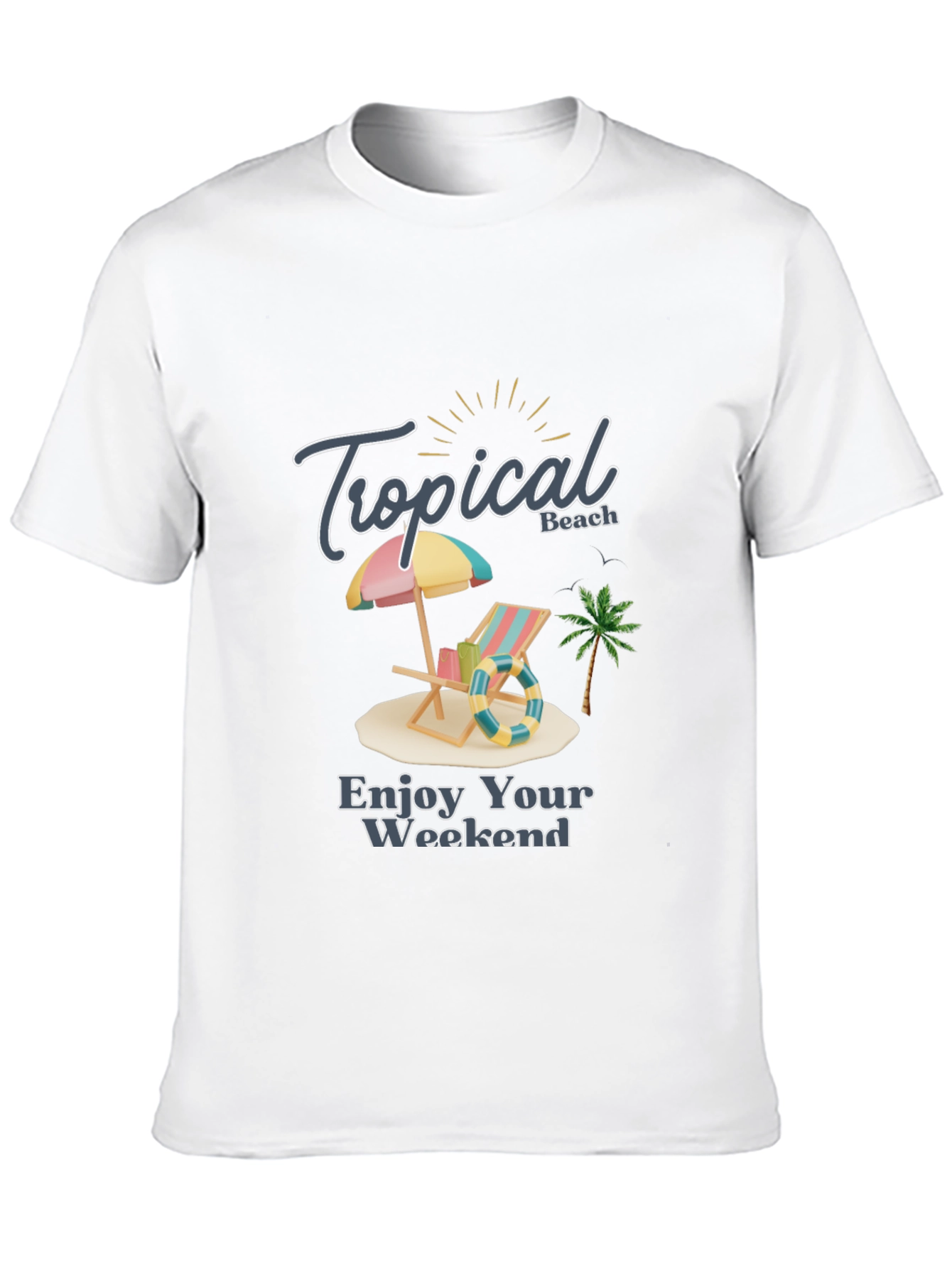 Tropical Beach Weekend T-Shirt - Island Getaway Style