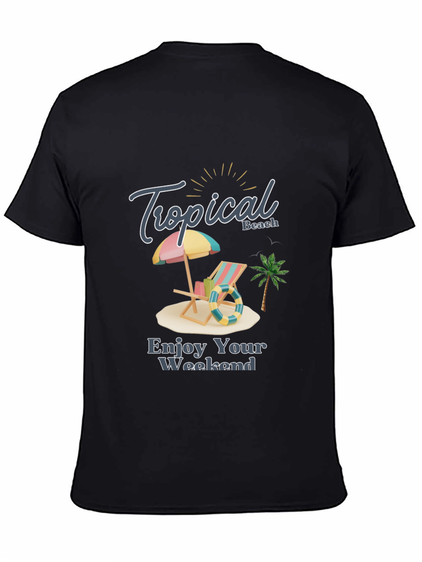 Tropical Beach Weekend T-Shirt - Island Getaway Style