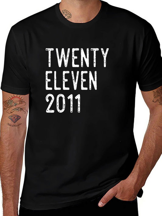 Twenty Eleven 2011 T-Shirt Black