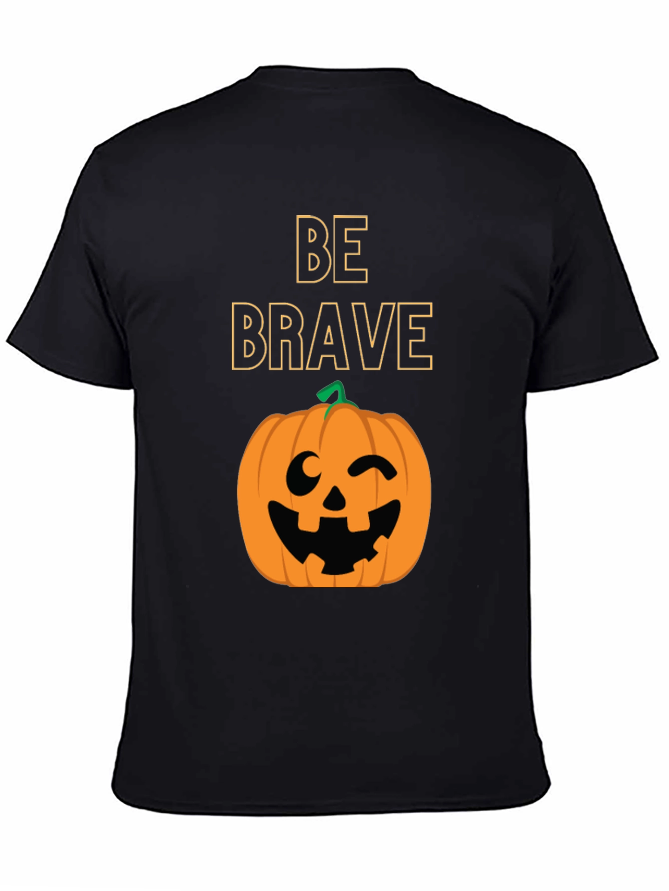 Be Brave Halloween Pumpkin T-Shirt