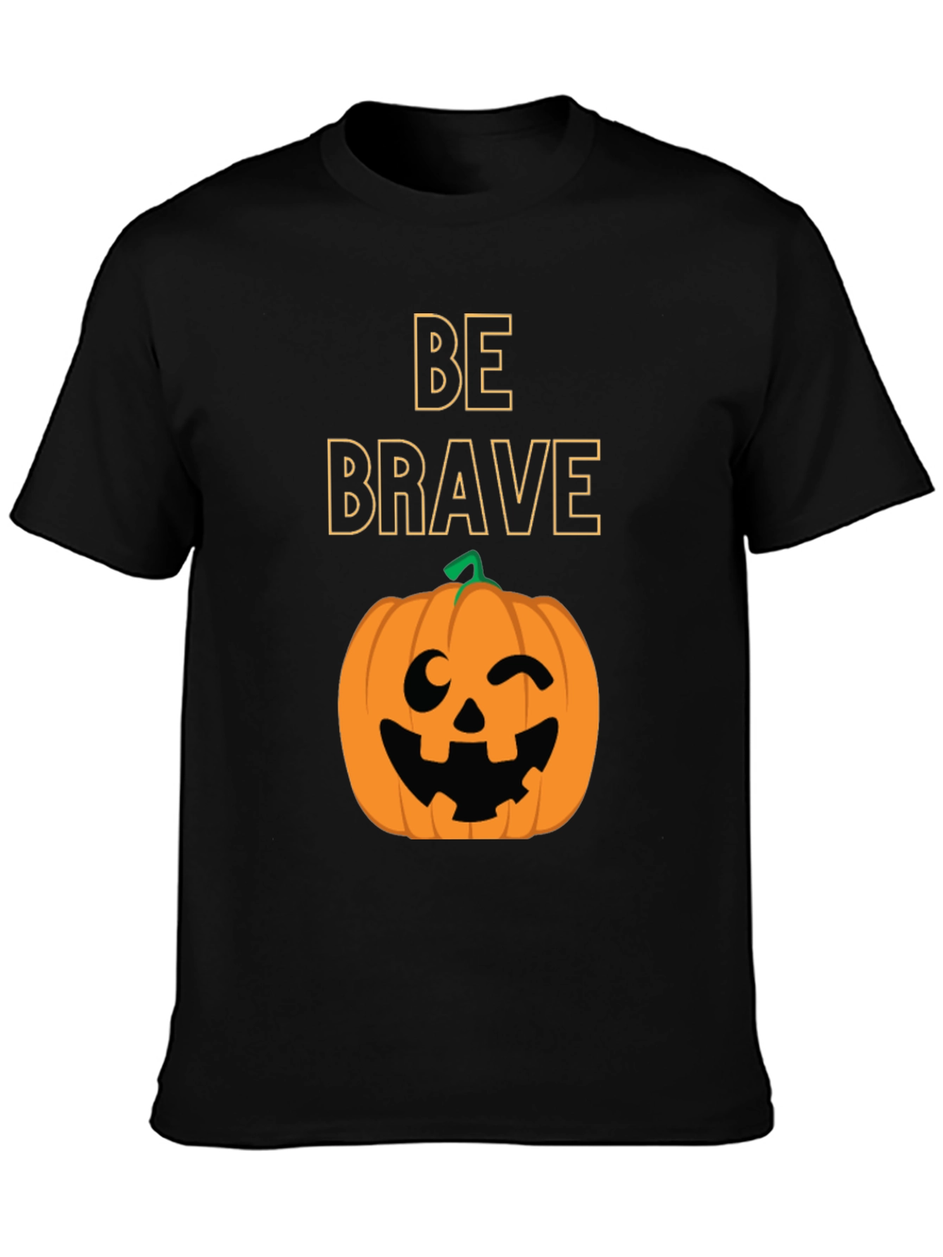 Be Brave Halloween Pumpkin T-Shirt